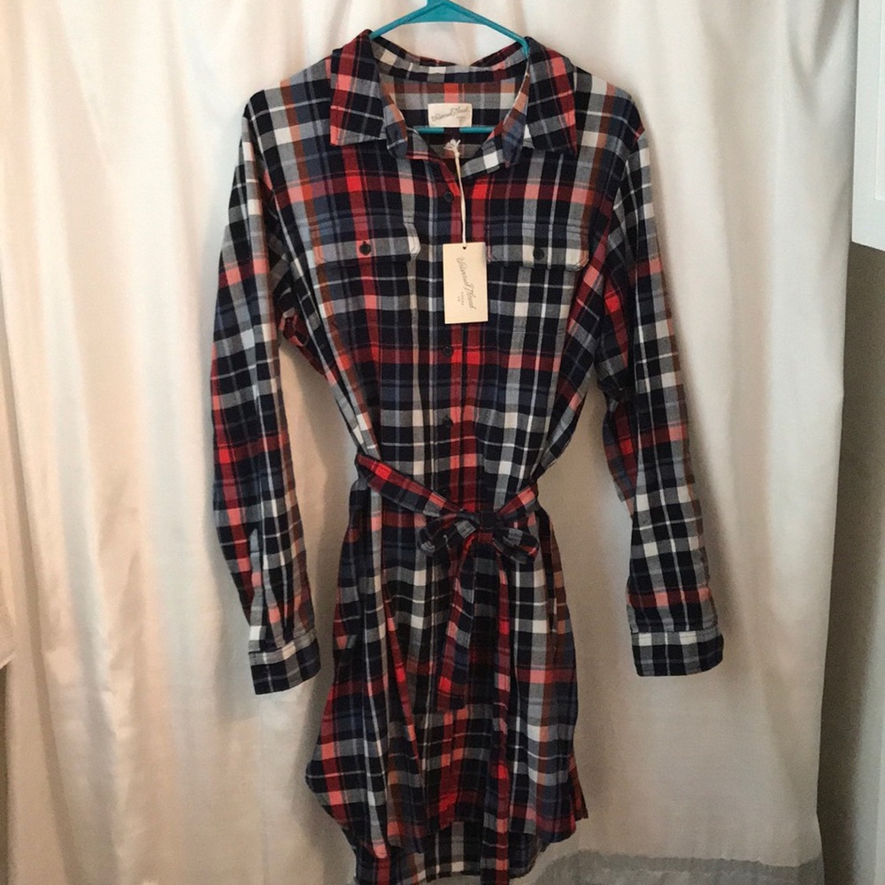 Plaid dress